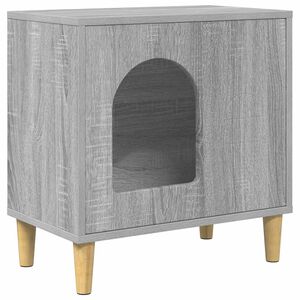 vidaXL &Sigma;&pi;ί&tau;&iota; &Gamma;ά&tau;&alpha;&sigmaf; &Gamma;&kappa;&rho;&iota; Sonoma 51 x 30 x 52 &epsilon;&kappa;. &Epsilon;&pi;&epsilon;&xi;&epsilon;&rho;&gamma;&alpha;&sigma;&mu;έ&nu;&omicron; &Xi;ύ&lambda;&omicron;