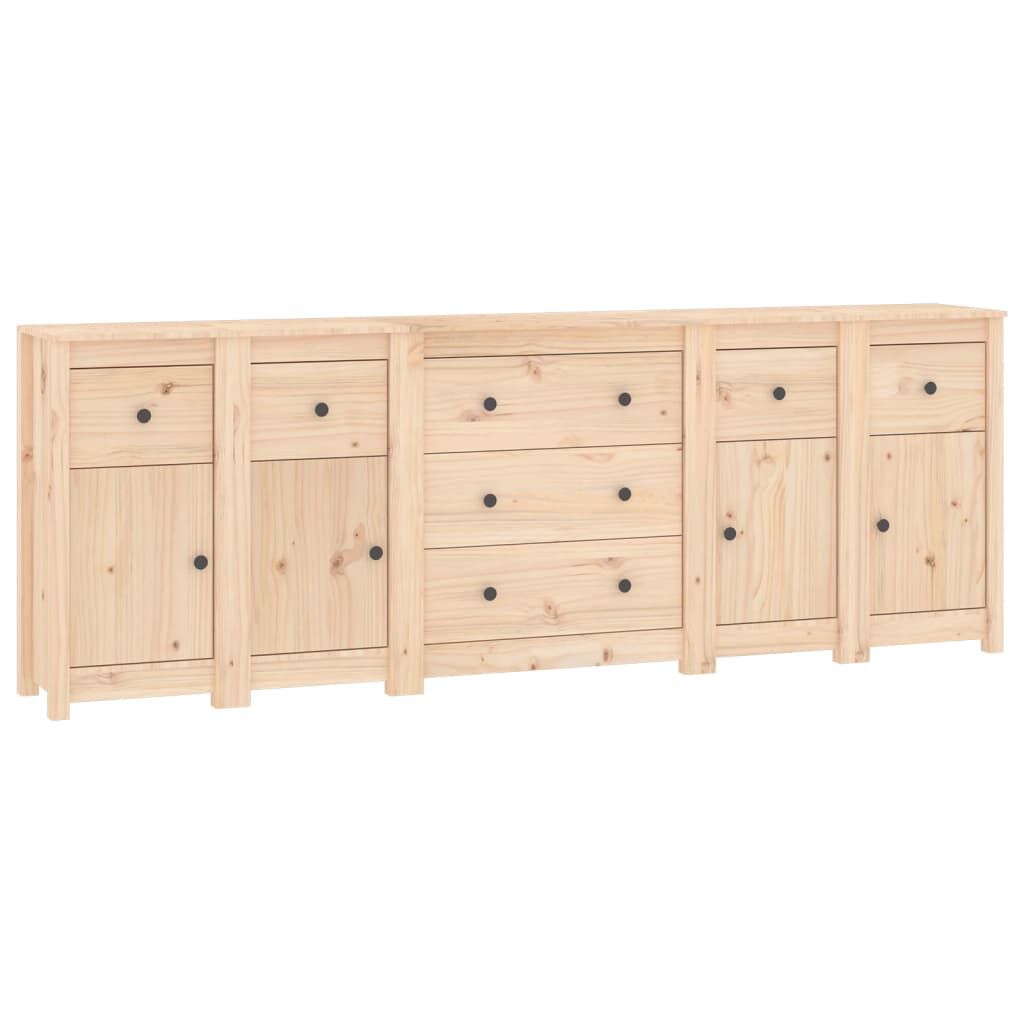 vidaXL Συρταριέρα 230x35x80 εκ. από Μασίφ Ξύλο Πεύκου