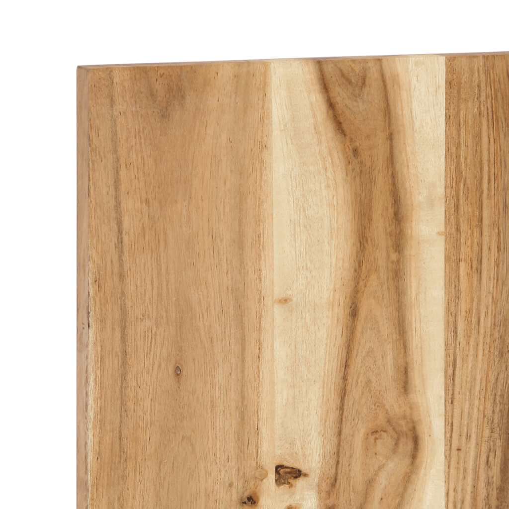 vidaXL κεφαλάρι 120 cm από μασίφ ξύλο ακακίας