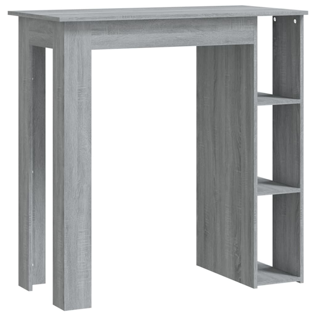 vidaXL Τραπέζι Κονσόλα Γκρι Sonoma 102x50x103,5 εκ. από Επεξεργ. Ξύλο