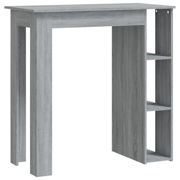 vidaXL Τραπέζι Κονσόλα Γκρι Sonoma 102x50x103,5 εκ. από Επεξεργ. Ξύλο