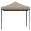 vidaXL Τέντα Εκδηλώσεων Πτυσσόμενη Pop-Up Taupe 292 x 292 x 315 εκ.