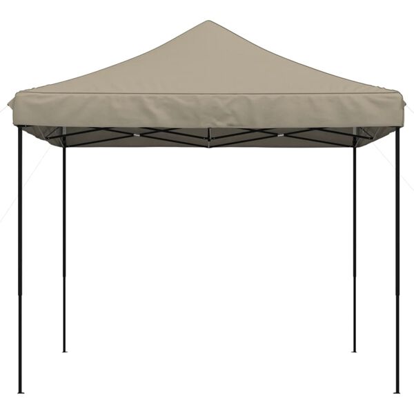 vidaXL Τέντα Εκδηλώσεων Πτυσσόμενη Pop-Up Taupe 292 x 292 x 315 εκ.