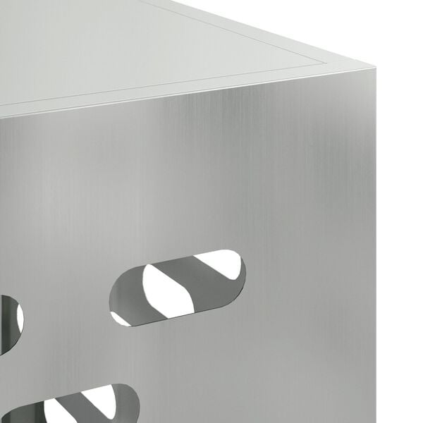 vidaXL Kάλυμμα Κλιματιστικού 110x50x105 εκ Γαλβανισμένο Ατσάλι
