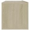 vidaXL Έπιπλο Τηλεόρασης Sonoma Δρυς 100 x 30 x 30 εκ. από Επεξ. Ξύλο
