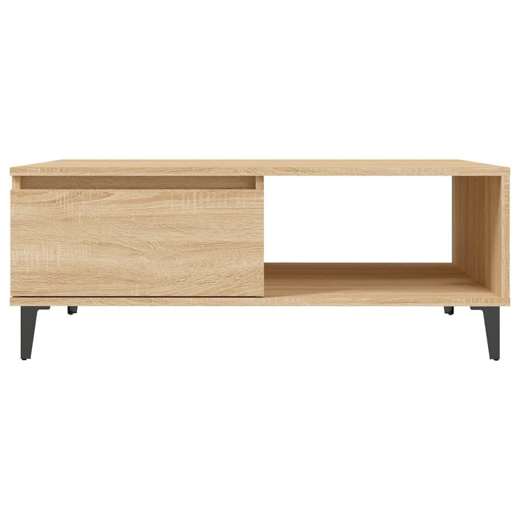 vidaXL Τραπεζάκι Σαλονιού Sonoma Δρυς 90x60x35 εκ. Επεξεργασμένο Ξύλο