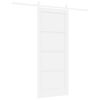 vidaXL Συρόμενη Πόρτα Λευκό 83 x 202 εκ.