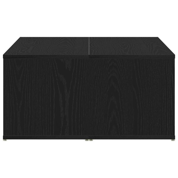 vidaXL Τραπεζάκι Σαλονιού Μαύρης Βελανιδιάς 90x67x33 εκ. Επεξεργασμένο Ξύλο