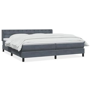 vidaXL &Kappa;&rho;&epsilon;&beta;ά&tau;&iota; Boxspring &mu;&epsilon; &Sigma;&tau;&rho;ώ&mu;&alpha; &Sigma;&kappa;&omicron;ύ&rho;&omicron; &Gamma;&kappa;&rho;&iota; 180x210 &epsilon;&kappa;. &Beta;&epsilon;&lambda;&omicron;ύ&delta;&iota;&nu;&omicron;