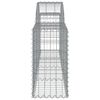 vidaXL Συρματοκιβώτια Τοξωτά 50 τεμ. 200x30x60/80 εκ. Γαλβαν. Ατσάλι