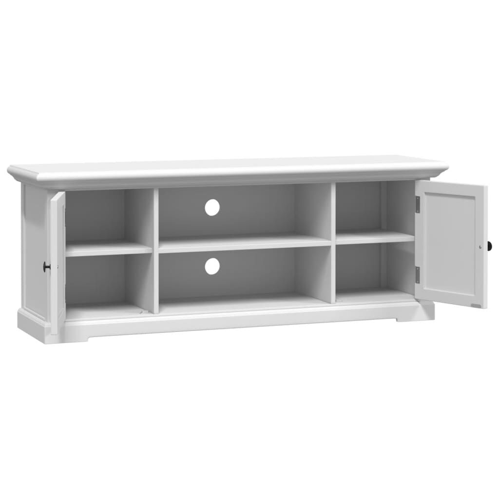 vidaXL Έπιπλο Τηλεόρασης Λευκό 110x30x41 εκ. από Επεξεργασμένο Ξύλο