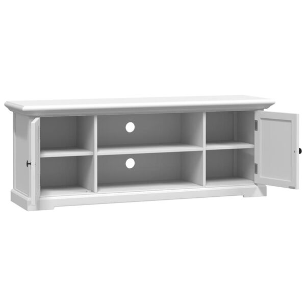 vidaXL Έπιπλο Τηλεόρασης Λευκό 110x30x41 εκ. από Επεξεργασμένο Ξύλο