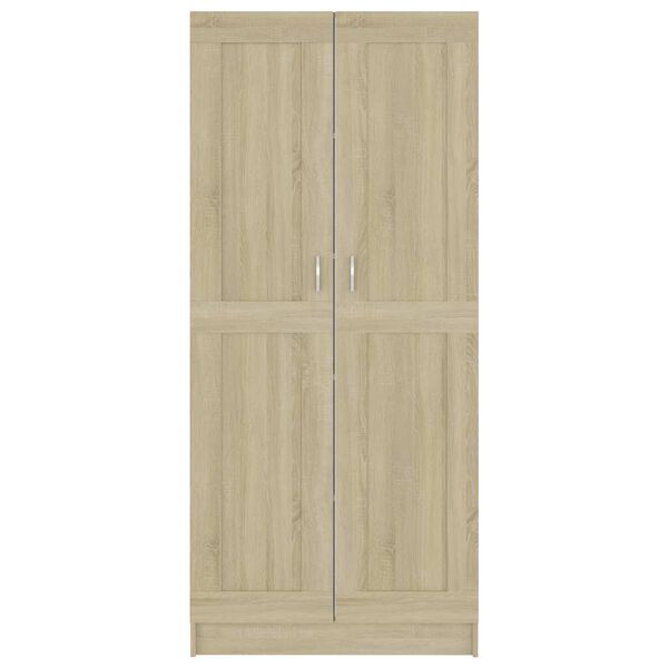 vidaXL Βιβλιοθήκη Χρώμα Sonoma Δρυς 82,5x30,5x185,5 εκ. Επεξ. Ξύλο