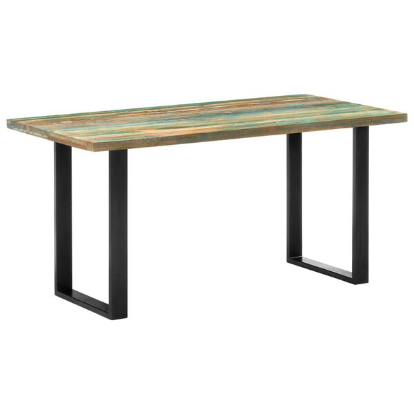 vidaXL Τραπεζαρία 160 x 80 x 75 εκ. από Μασίφ Ανακυκλωμένο Ξύλο