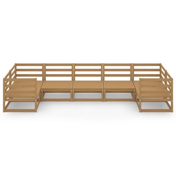 vidaXL &Sigma;&alpha;&lambda;ό&nu;&iota; &Kappa;ή&pi;&omicron;&upsilon; &Sigma;&epsilon;&tau; 7 &Tau;&epsilon;&mu;&alpha;&chi;ί&omega;&nu; &alpha;&pi;ό &Mu;&alpha;&sigma;ί&phi; &Xi;ύ&lambda;&omicron; &Pi;&epsilon;ύ&kappa;&omicron;&upsilon;