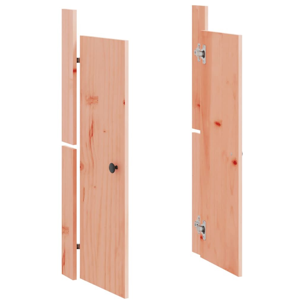 vidaXL Πόρτες Κουζίνας Εξ. Χώρου 2 τεμ. 50x9x82 εκ. Μασίφ Ψευδοτσούγκα
