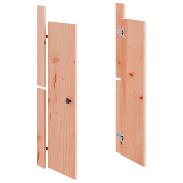 vidaXL Πόρτες Κουζίνας Εξ. Χώρου 2 τεμ. 50x9x82 εκ. Μασίφ Ψευδοτσούγκα