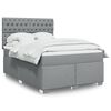 vidaXL &Kappa;&rho;&epsilon;&beta;ά&tau;&iota; Boxspring &mu;&epsilon; &Sigma;&tau;&rho;ώ&mu;&alpha; &Alpha;&nu;&omicron;&iota;&chi;&tau;ό &Gamma;&kappa;&rho;&iota; 140x190 &epsilon;&kappa;. &Upsilon;&phi;&alpha;&sigma;&mu;ά&tau;&iota;&nu;&omicron;