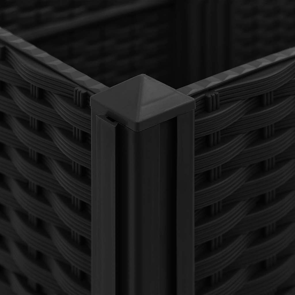 vidaXL Ζαρντινιέρα 160 x 40 x 38 εκ. από Πολυπροπυλένιο