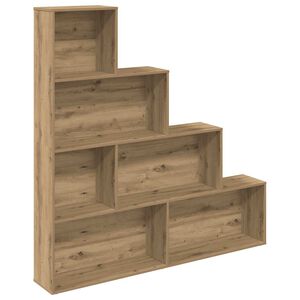 vidaXL Ντουλάπι βιβλίων Artisan Oak 157x24x160 cm Κατασκευασμένο ξύλο