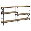 vidaXL &Tau;&rho;&alpha;&pi;έ&zeta;&iota; &kappa;&omicron;&nu;&sigma;ό&lambda;&alpha;&sigmaf; Artisan Oak 150 x 29 x 76,5 &epsilon;&kappa;
