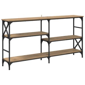 vidaXL &Tau;&rho;&alpha;&pi;έ&zeta;&iota; &kappa;&omicron;&nu;&sigma;ό&lambda;&alpha;&sigmaf; Artisan Oak 150 x 29 x 76,5 &epsilon;&kappa;