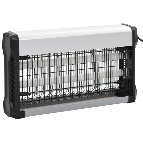 vidaXL Εντομοπαγίδα Ηλεκτρική 30 W Μαύρη από Αλουμίνιο και ABS