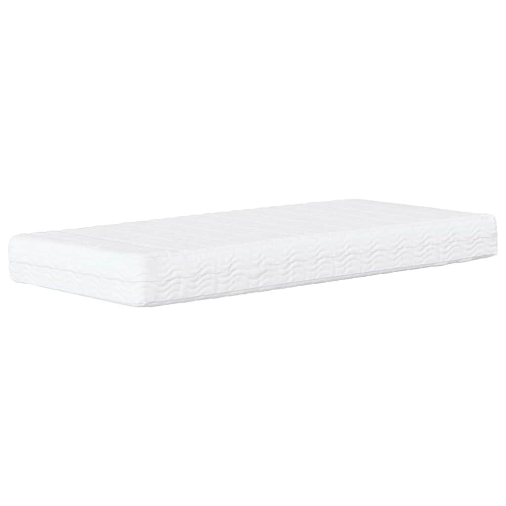 vidaXL Κρεβάτι Γωνίας με στρώμα Ανοιχτό γκρι 80 x 200 cm Βελούδο