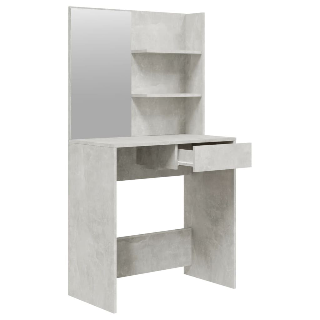 vidaXL Μπουντουάρ Σετ Γκρι Σκυροδέματος 74,5 x 40 x 141 εκ.