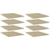 vidaXL &Rho;ά&phi;&iota;&alpha; &Beta;&iota;&beta;&lambda;&iota;&omicron;&theta;ή&kappa;&eta;&sigmaf; 8 &tau;&epsilon;&mu;. Sonoma &Delta;&rho;&upsilon;&sigmaf; 40x50x1,5 &epsilon;&kappa;. &Mu;&omicron;&rho;&iota;&omicron;&sigma;&alpha;&nu;ί&delta;&alpha;