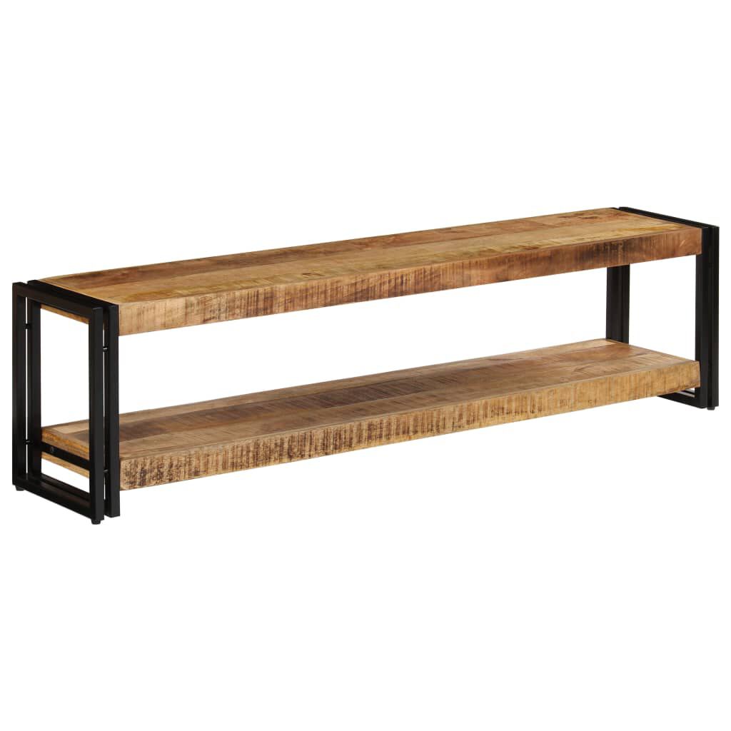 vidaXL Έπιπλο Τηλεόρασης 150 x 30 x 40 εκ. από Μασίφ Ξύλο Μάνγκο
