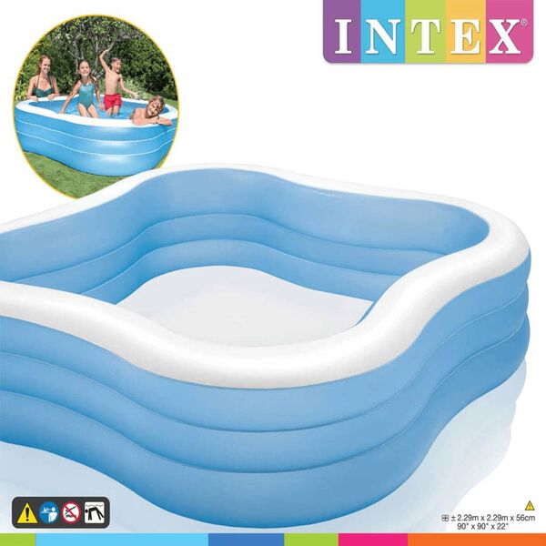 Intex Πισίνα Κέντρο Κολύμβησης Beach Wave 229 x 229 x 56 εκ. 57495NP