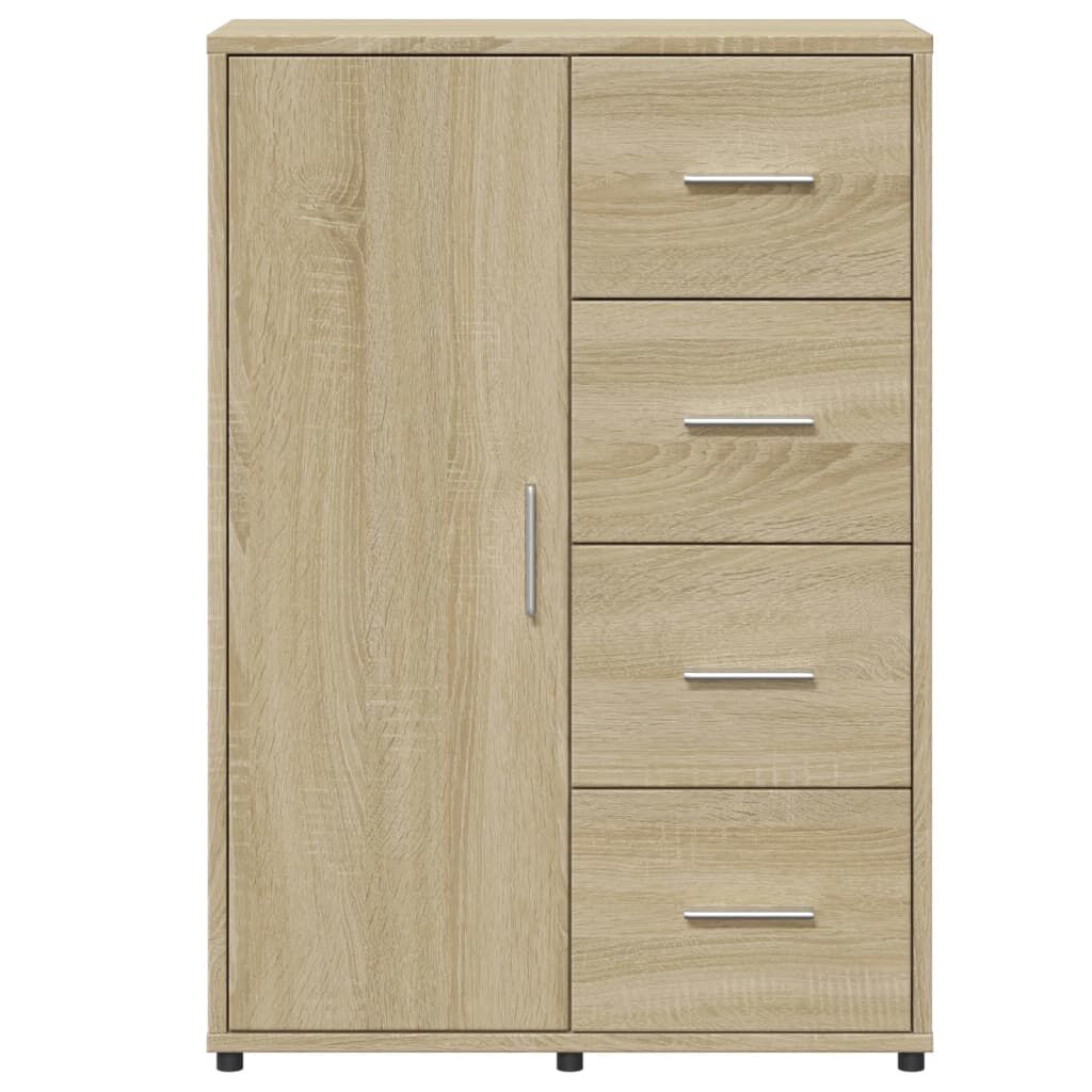vidaXL Βοηθητικά Ντουλάπια 2 τεμ. Sonoma Δρυς 60x31x84 εκ. Επεξ. Ξύλο