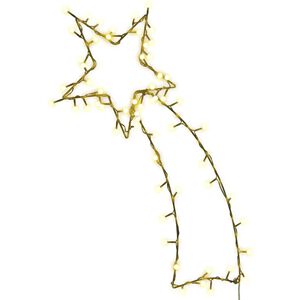 vidaXL Χριστουγεννιάτικα Φωτάκια Shooting Star Silhouette 80 LED