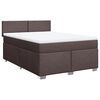 vidaXL &Kappa;&rho;&epsilon;&beta;ά&tau;&iota; Boxspring &mu;&epsilon; &Sigma;&tau;&rho;ώ&mu;&alpha; &Sigma;&kappa;&omicron;ύ&rho;&omicron; &Kappa;&alpha;&phi;έ 140x200 &epsilon;&kappa; &Upsilon;&phi;&alpha;&sigma;&mu;ά&tau;&iota;&nu;&omicron;