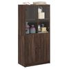 vidaXL Ντουλάπα με Πόρτες 68x37x142 εκ. Επεξεργασμένο Ξύλο