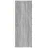 vidaXL Ντουλάπι με 6 Συρτάρια Γκρι Sonoma 50x34x96 εκ. Επεξεργ. Ξύλο