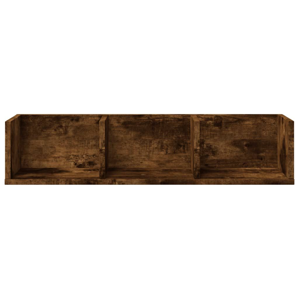 vidaXL Ντουλάπια Τοίχου Καπνιστή δρυς 75x18x16,5 εκ. Επεξ. Ξύλο