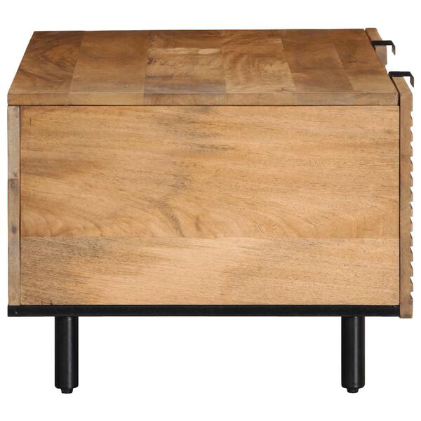 vidaXL Τραπεζάκι σαλονιού καφέ 100x54x40 cm μασίφ ξύλο Mango