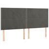 vidaXL &Kappa;&epsilon;&phi;&alpha;&lambda;ά&rho;&iota; &Sigma;&kappa;&omicron;ύ&rho;&omicron; &Gamma;&kappa;&rho;&iota; &Beta;&epsilon;&lambda;&omicron;ύ&delta;&iota;&nu;&omicron; 180x5x118/128 &epsilon;&kappa;.