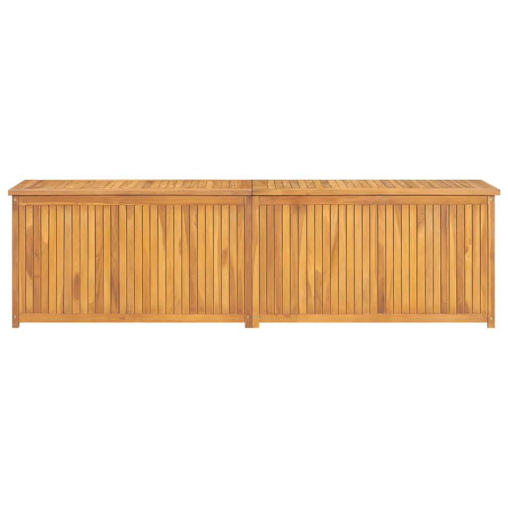 vidaXL Μπαούλο Κήπου 200 x 50 x 55 εκ. από Μασίφ Ξύλο Teak