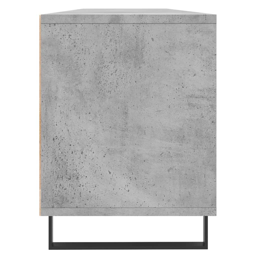 vidaXL Έπιπλο Τηλεόρασης Γκρι Σκυρ. 150x30x44,5 εκ. Επεξ. Ξύλο