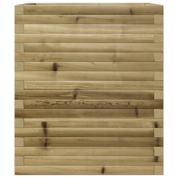 vidaXL Ζαρντινιέρα Κήπου 60x60x68,5 εκ. από Εμποτισμένο Ξύλο Πεύκου