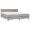 vidaXL &Kappa;&rho;&epsilon;&beta;ά&tau;&iota; Boxspring &mu;&epsilon; &Sigma;&tau;&rho;ώ&mu;&alpha; &Alpha;&nu;. &Pi;&rho;ά&sigma;&iota;&nu;&omicron; 160x200&epsilon;&kappa; &Upsilon;&phi;&alpha;&sigma;&mu;ά&tau;&iota;&nu;&omicron;