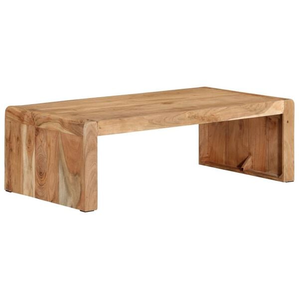 vidaXL Τραπεζάκι Σαλονιού 110 x 55 x 35 εκ. από Μασίφ Ξύλο Ακακίας