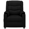 vidaXL Πολυθρόνα Μασάζ Μαύρη από Συνθετικό Δέρμα