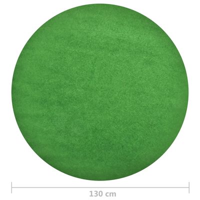 vidaXL Χλοοτάπητας Συνθετικός με Προεξοχές Πράσινος Διαμέτρου 130 εκ.