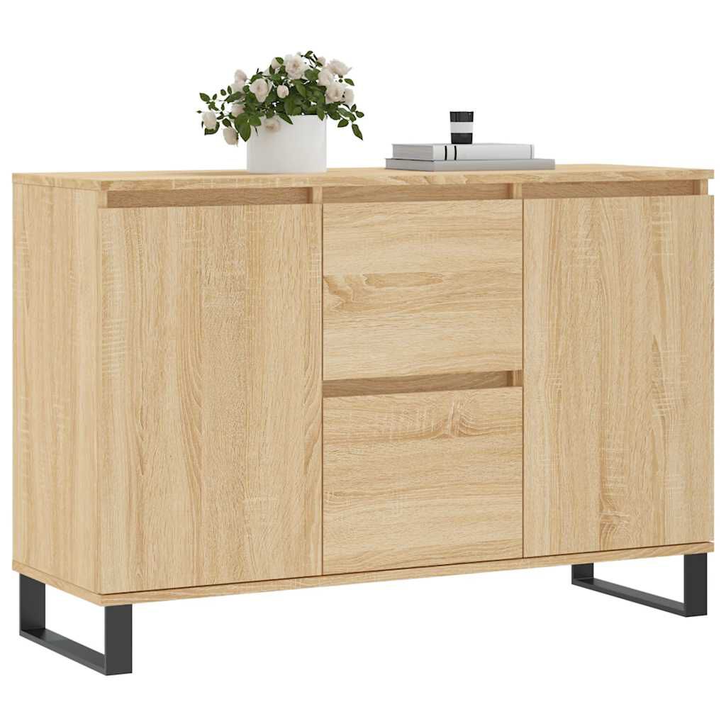 vidaXL Μπουφές Sonoma Δρυς 104 x 35 x 70 εκ. από Επεξεργασμένο Ξύλο