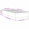 vidaXL Κρεβάτι με ελατήρια Γκρι Πράσινο 80 x 200 cm Βελούδο