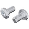 vidaXL &Beta;ί&delta;&alpha; &kappa;&lambda;&epsilon;&iota;&delta;ώ&mu;&alpha;&tau;&omicron;&sigmaf; &Mu;&omicron;&nu;ό&chi;&rho;&omega;&mu;&omicron; 2 &tau;&epsilon;&mu;. &Alpha;&sigma;&eta;&mu;ί M6 x 12 mm &Alpha;&tau;&sigma;ά&lambda;&iota;